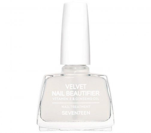 Seventeen База укрепляющая матовая для ногтей Velvet Nail Beautifier 12мл