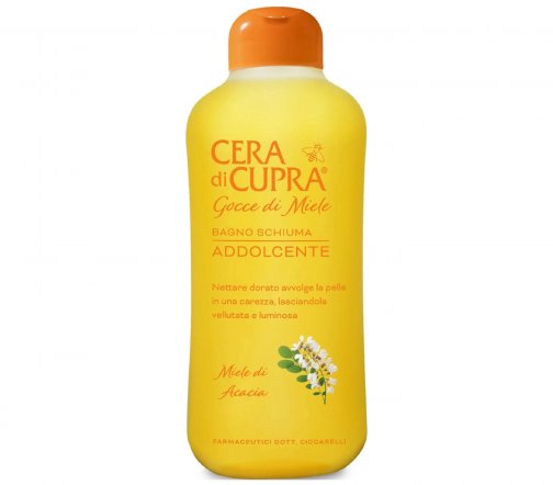 Cera Di Cupra Пена успокаивающая для ванны с медом акации 700мл