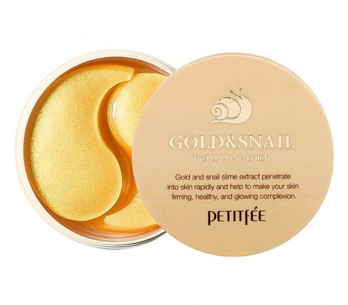 Aronyx Eye Patch Gold Snail Nutritive Патчи для глаз гидрогелевые с муцином улитки и золотом