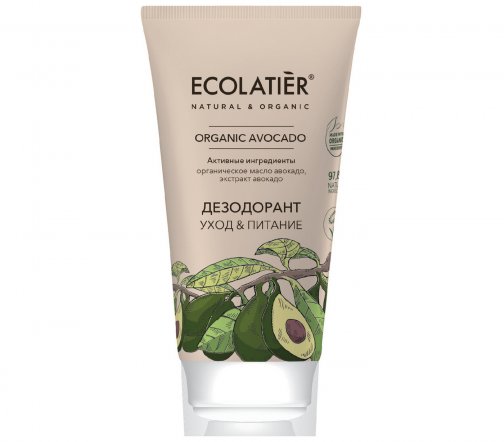 Ecolatier Organic Avocado Дезодорант уход и питание 40мл