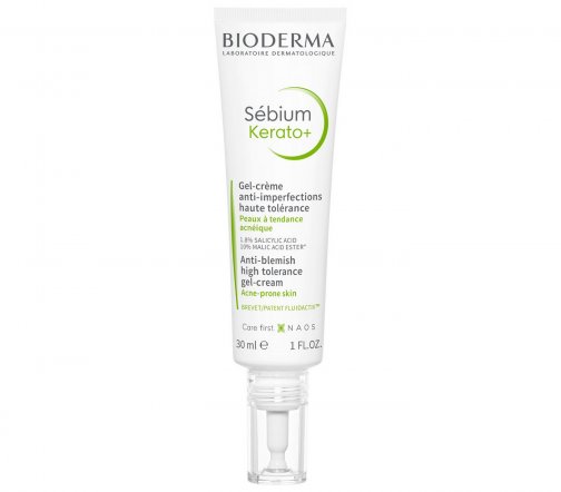 Bioderma Sebium Kerato+ (Себиум Керато+) Гель-крем для кожи, склонной к появлению несовершенств 30мл
