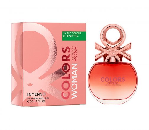 Benetton Colors Rose Intenso Парфюмерная вода 50мл
