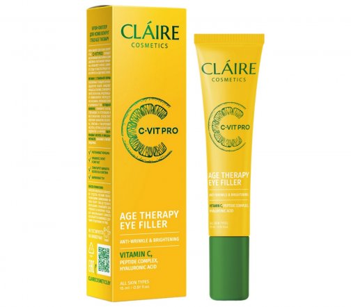 Claire Cosmetics C-Vit Pro Крем-филлер для кожи вокруг глаз Age Therapy 15мл