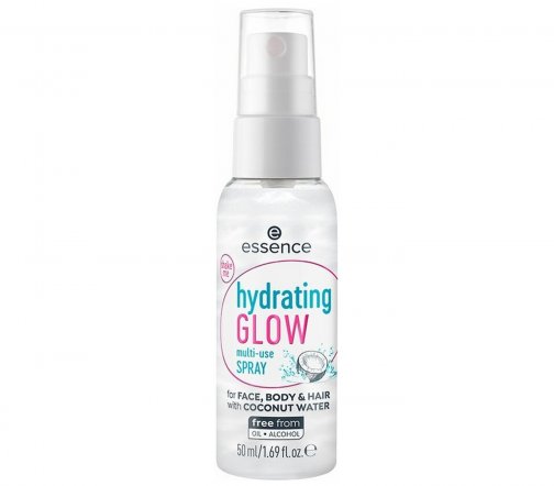 Essence Спрей увлажняющий мерцающий для лица Hydrating Glow Multi-Use 50мл