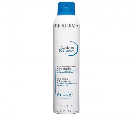 Bioderma Atoderm (Атодерм) Спрей-SOS против зуда 200мл