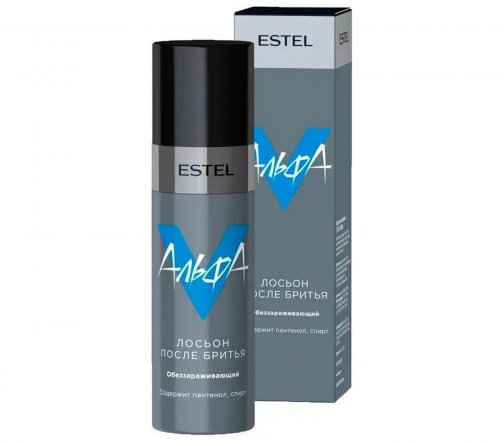 Estel Men Альфа V Лосьон обеззараживающий после бритья 100мл