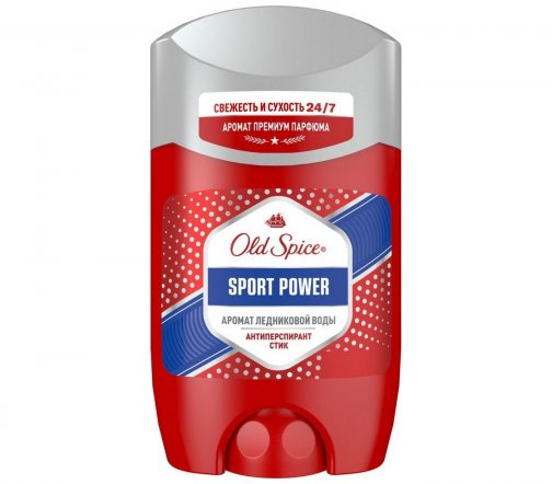 Old Spice Дезодорант-стик Sport Power Аромат ледниковой воды 50мл
