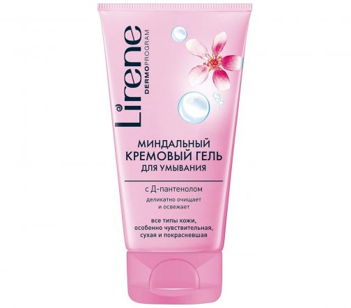 Lirene Гель для умывания миндальный с Д-пантенолом 150мл