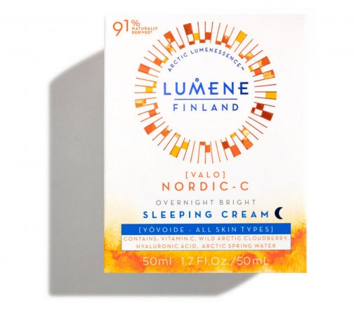 Lumene Valo Nordic-C Крем-сон восстанавливающий 50мл