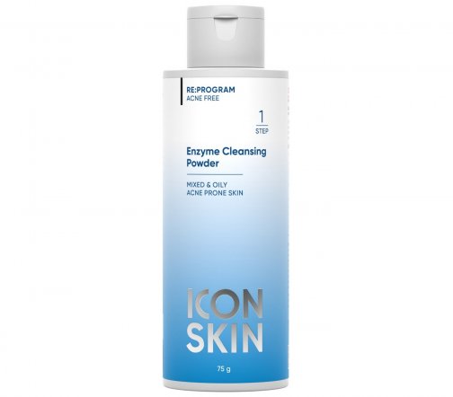 Icon Skin Пудра энзимная очищающая для умывания Enzyme Cleansing 75гр