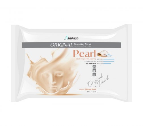 Anskin Modeling Mask Refill Peral Маска альгинатная моделирующая с экстрактом жемчуга 240гр