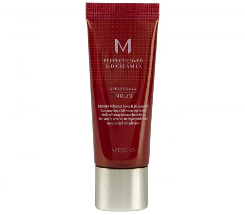 Missa M Perfect Cover BB Cream RХ Тональный BB крем Естественное покрытие SPF42 PA+++ тон 23 20 мл