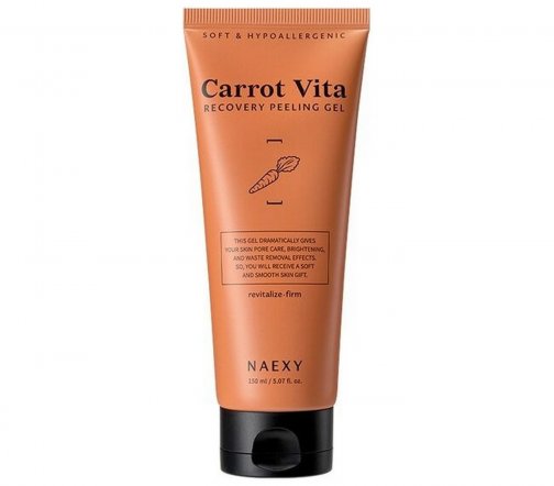 Naexy Carrot Vita Пилинг-гель морковный для лица 150мл