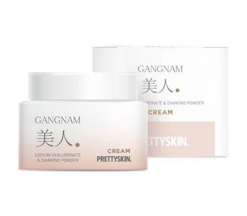 PrettySkin Gangam Miin Крем для лица с алмазным порошком 100мл