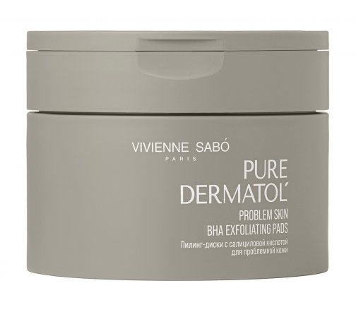 Vivienne Sabo SC Pure Dermatol (Чистая дерматология) Пилинг-диски с салициловой кислотой 30шт