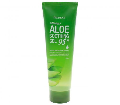 Deoproce Cooling Aloe Soothing Gel 95% Гель охлаждающий успокаивающий для тела с алоэ вера 250гр