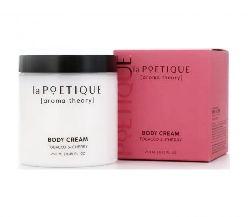 La Poetique Aroma Theory Крем парфюмированный для рук и тела Табак и вишня 250мл