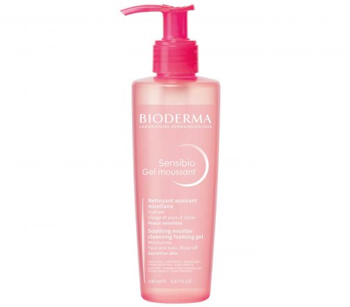 Bioderma Sensibio (Сенсибио) Гель очищающий для чувствительной кожи лица
