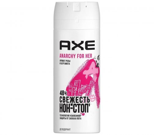 Axe Дезодорант-спрей Anarchy Роза и бергамот 150мл
