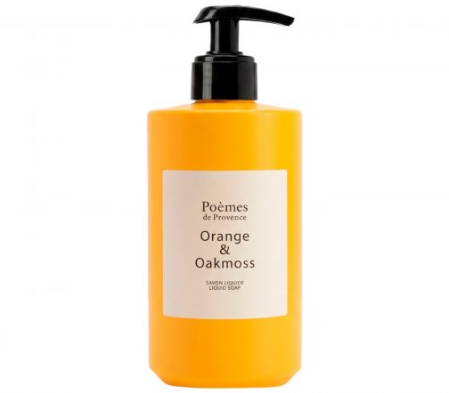 Poemes De Provence Orange&Oakmoss (Апельсин и дубовый мох) Мыло парфюмированное жидкое 400мл