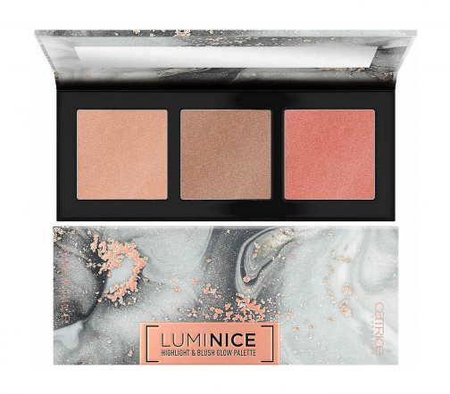 Catrice Палетка бронзер+хайлайтер Luminice Glow Palette