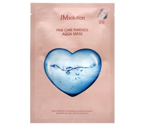JMSolution Pink Маска тканевая для лица увлажняющая 30мл