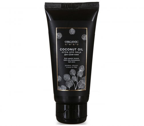 Organic Guru Крем для лица Масло кокоса 60мл