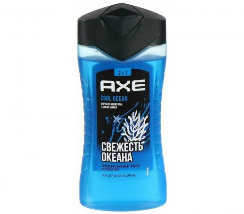 Axe Гель для душа и шампунь 2в1 Свежесть океана