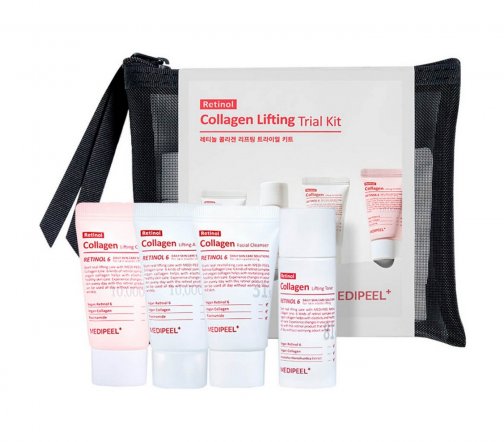 Medi-Peel Retinol Collagen Набор миниатюр Пенка для умывания+Тоник+Лифтинг-ампула+Лифтинг-крем