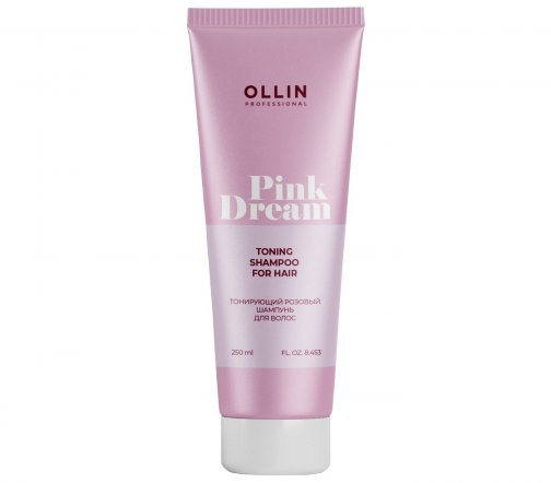 Ollin Professional Pink Dream Шампунь тонирующий розовый для волос 250мл