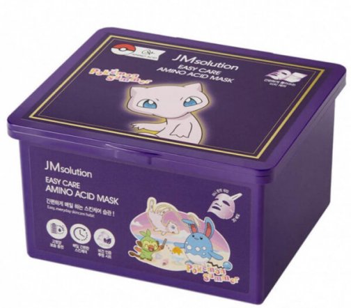 JMSolution Easy Care Amino Acid Pokemon Summer Маска для лица тканевая с аминокислотами
