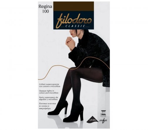 Filodoro Classic Колготки Regina 100 den 3-M Nero
