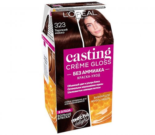 L'Oreal Paris Casting Creme Gloss Краска для волос 323 Терпкий мокко