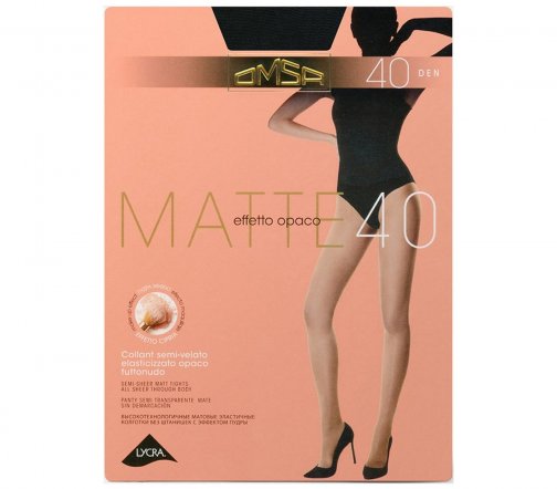 Omsa Колготки Matte 40 den  (Черный)