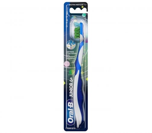 Oral-B Junior 6+ Щетка зубная детская экстра мягкая