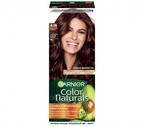 Garnier Color Naturals Крем-краска для волос 4.15 Морозный каштан