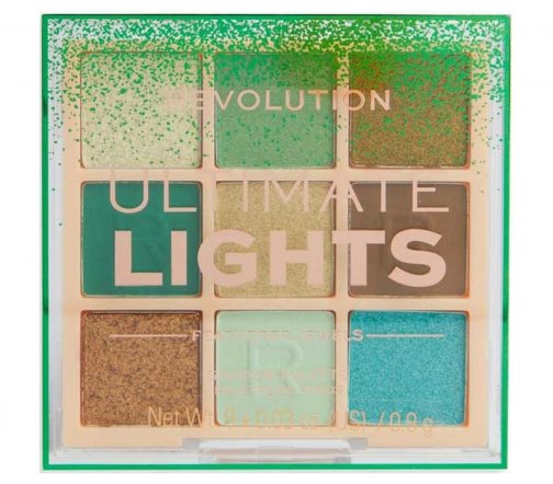 Makeup Revolution Палетка теней для век Ultimate Light Feathered Jewels