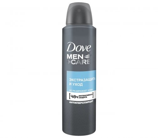 Dove Men Дезодорант-антиперспирант спрей Экстразащита и уход 150мл