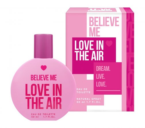 You&World Believe Me Love In The Air (Поверь мне, любовь витает в воздухе) Туалетная вода 50мл