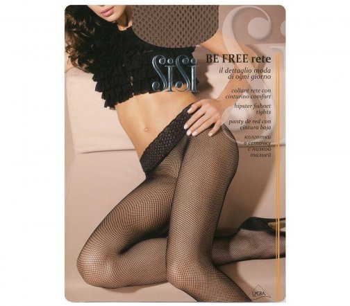Sisi Колготки Be Free Rete VB в сеточку 1/2-S/M Daino