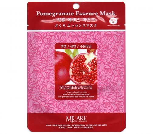 Mijin Essence Маска тканевая для лица Pomegranate 23гр