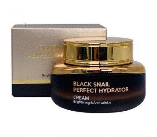 Eshumi Black Snail Perfect Hydrator Крем увлажняющий для лица с муцином улитки 55мл