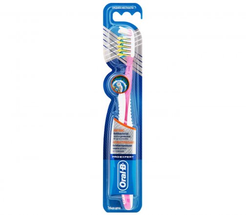 Oral-B Pro-Expert Щетка зубная антибактериальная средней жесткости