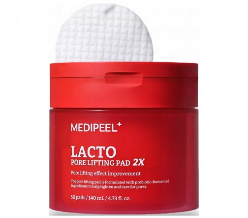 Medi-Peel Lacto Pore Пэды с коллагеном и бифидобактериями 2X 50шт