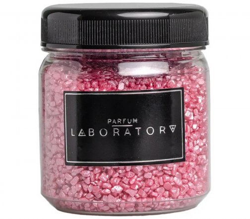 Parfum Laborator Соль мерцающая ручной работы для ванны Малиновый пирог 200гр