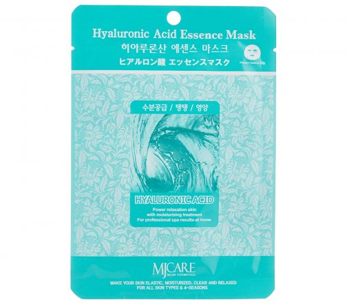 Mijin Essence Маска тканевая для лица Hyaluronic Acid 23гр