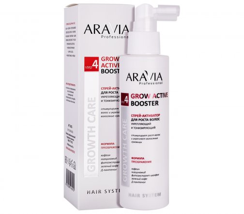 Aravia Professional Спрей-активатор для роста волос укрепляющий и тонизирующий 150мл