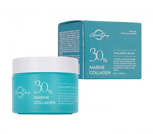 Grace Day Collagen 30% Крем увлажняющий для лица с коллагеном 50мл