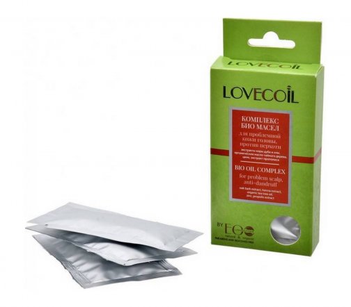 EO Laboratorie Lovecoil Масло-био для волос против перхоти 3*15мл