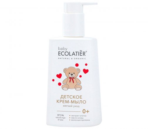 Ecolatier Baby Крем-мыло Мягкий уход 250мл